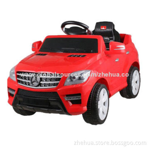 6V Mercedes-Benz brand licensed electric R/C ride on car toy with Music, light, horn & MP3 function